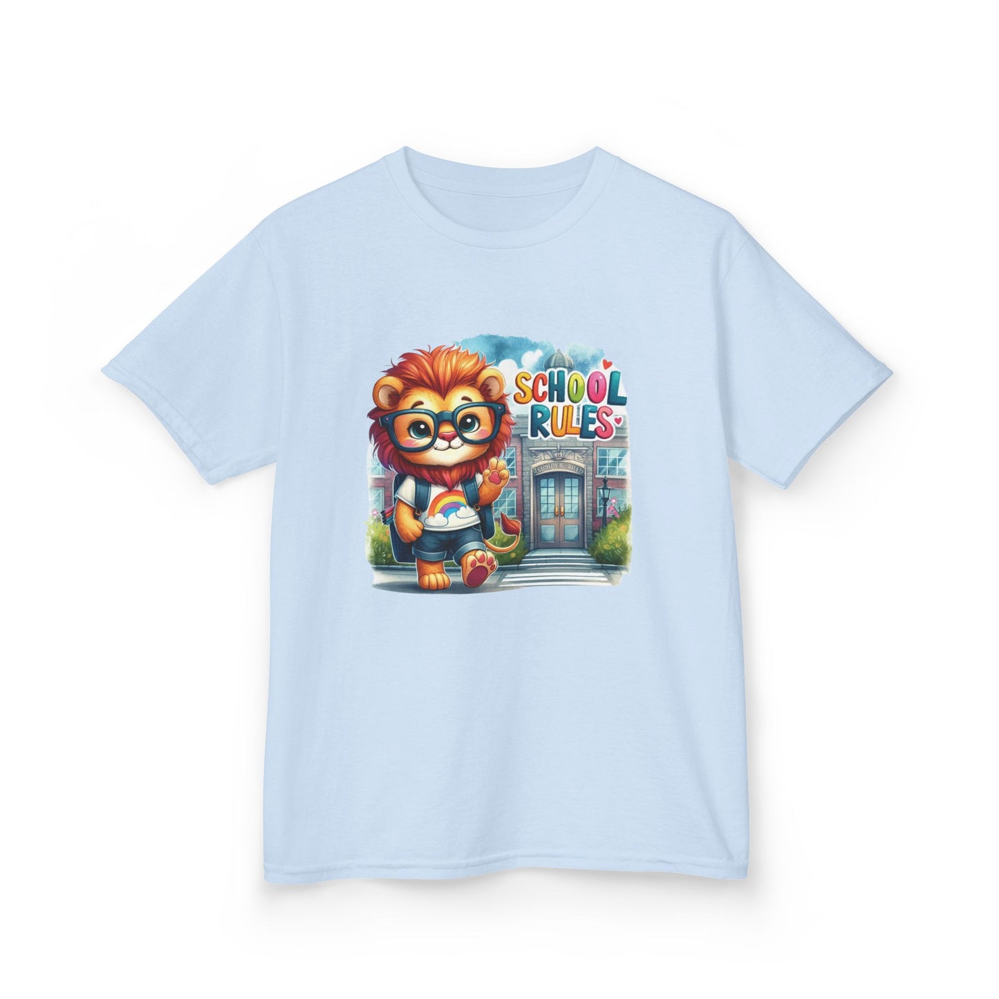 Cute Kids School Rules Tee