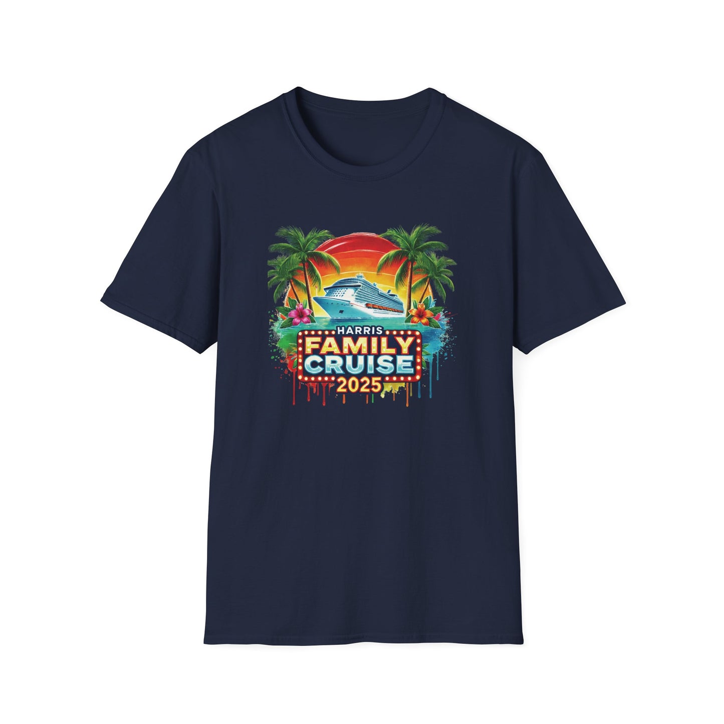 Harris Custom Family Cruise 2025 T-Shirt