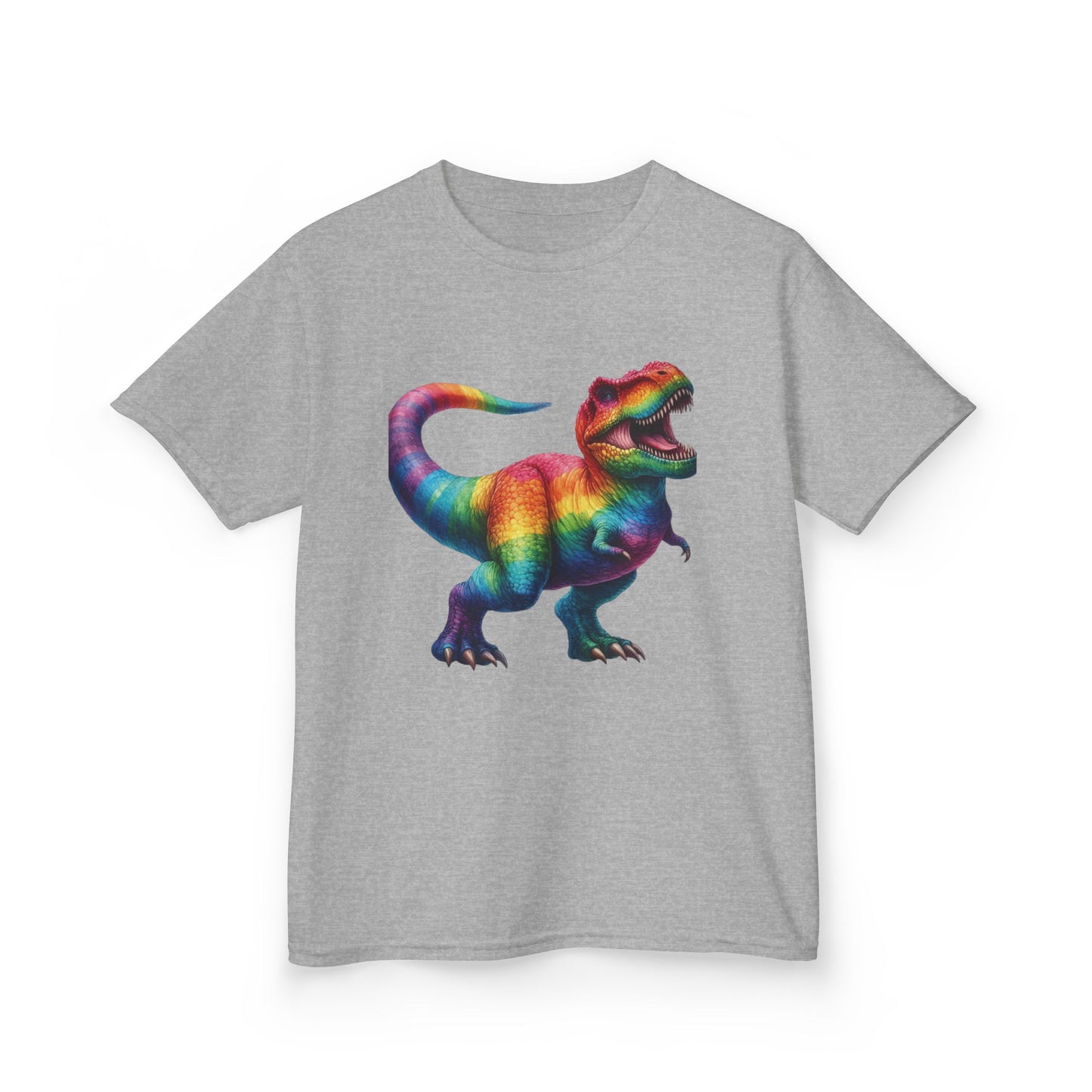 Colorful Dino Power T-Rex Kids Tee