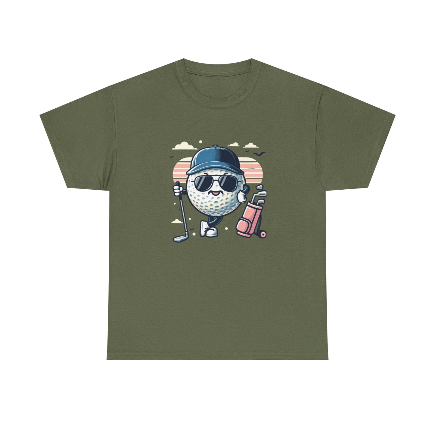 Golf Ball with Swagger T Shirt