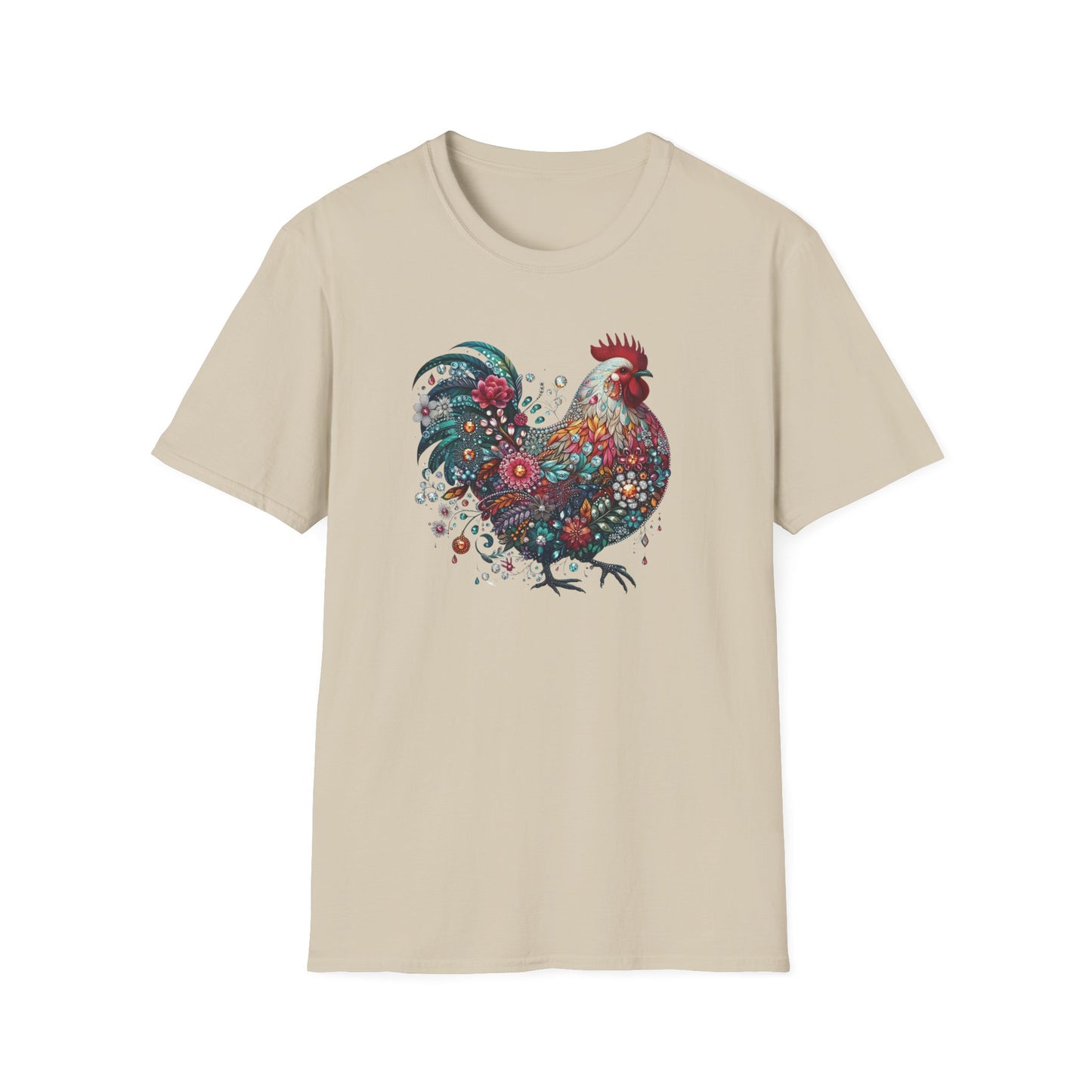 "Rhinestone Rooster" T-Shirt