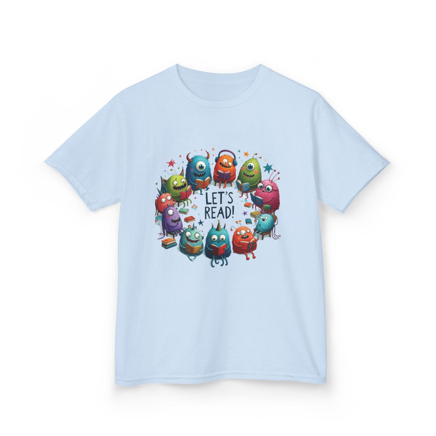 Reading Monsters Kids Tee,