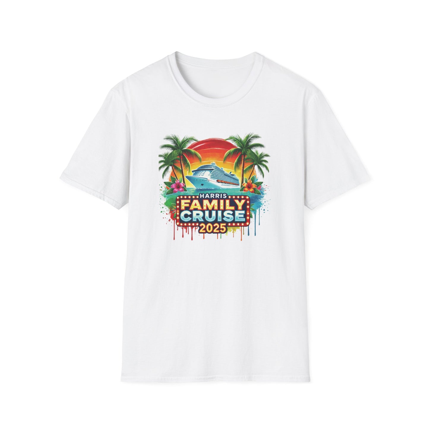 Harris Custom Family Cruise 2025 T-Shirt