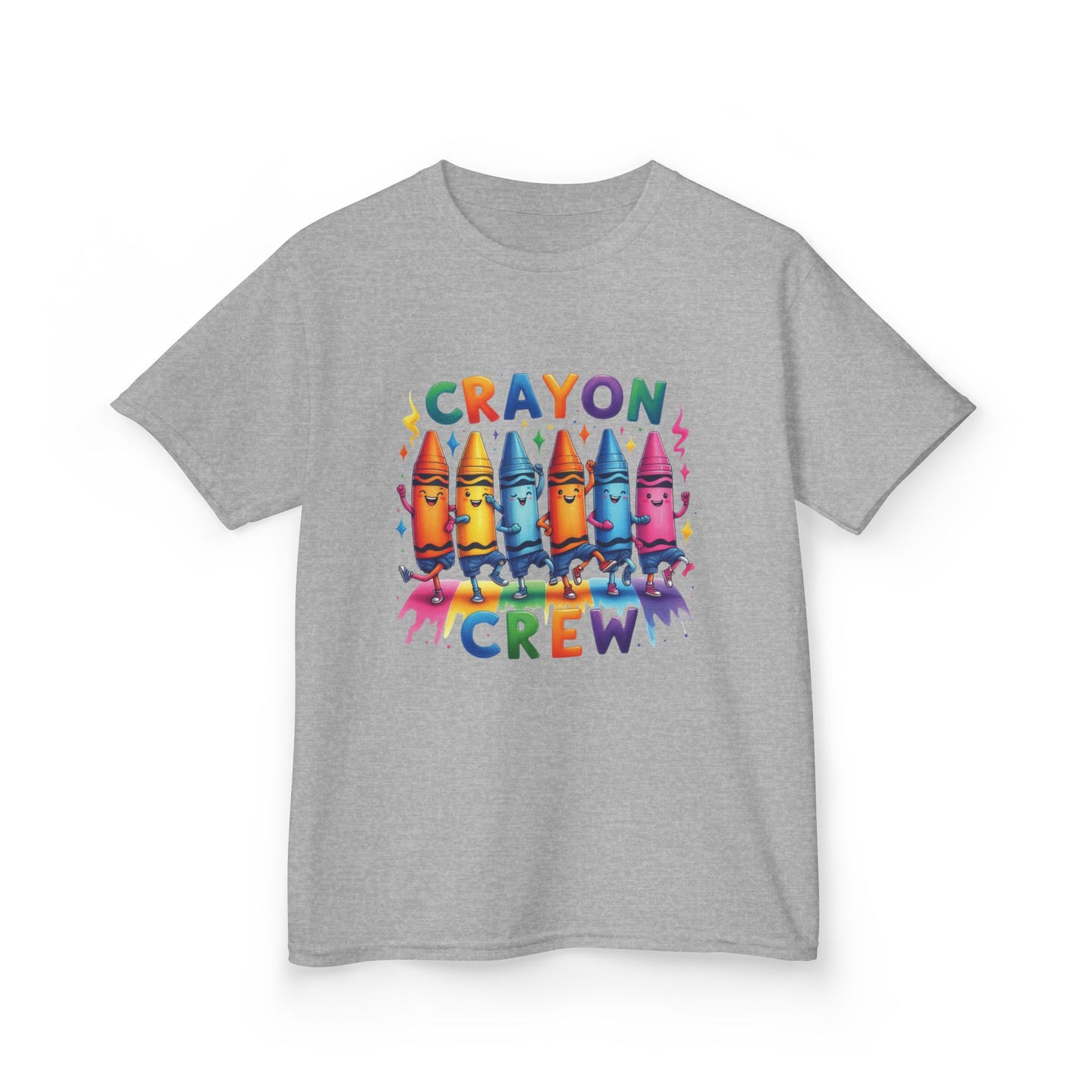 Colorful Kids Crayon Tee