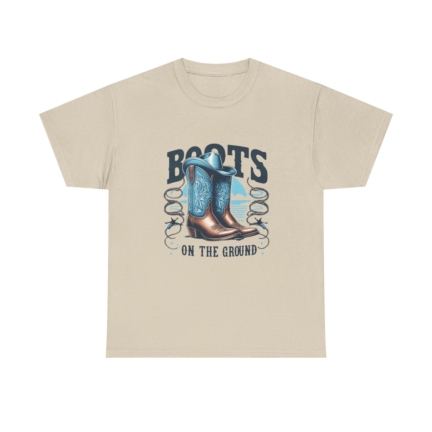 Cowgirl Boots on the Ground Tee
