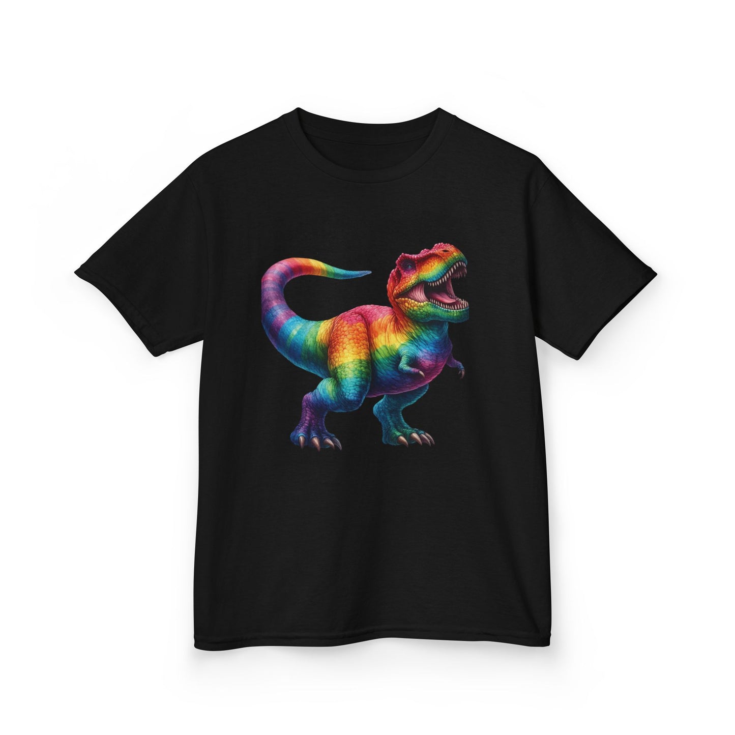 Colorful Dino Power T-Rex Kids Tee