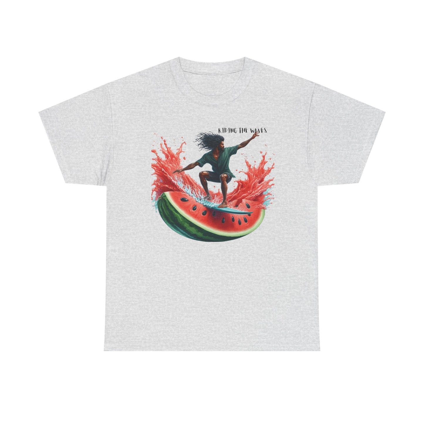 Riding the Waves with Watermelon Tee