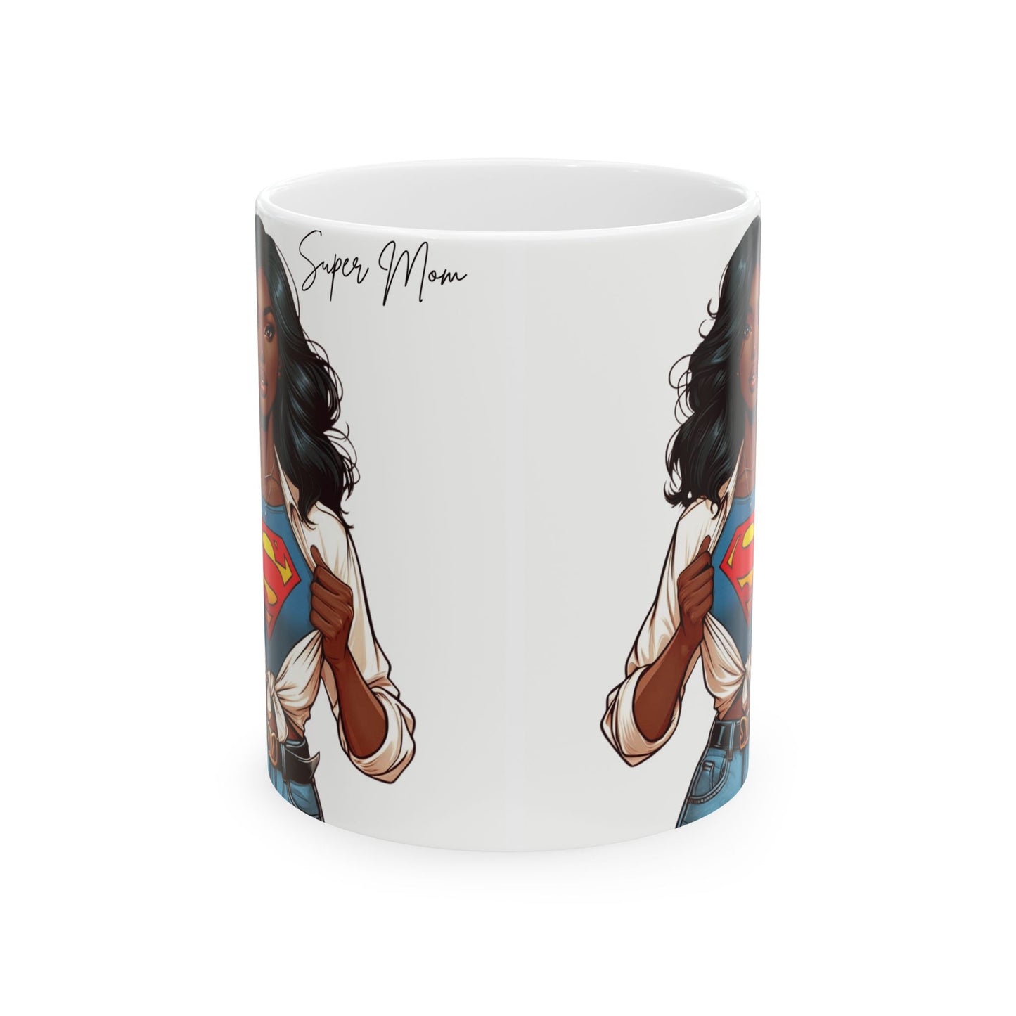 Empowering Super Mom Mug