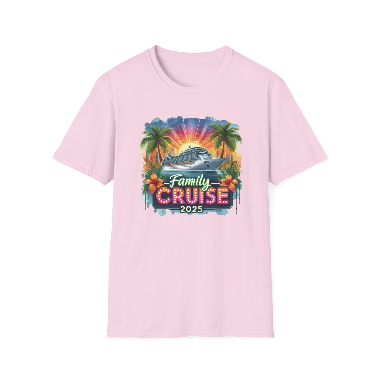 Sunset Family Cruise 2025 T-Shirt