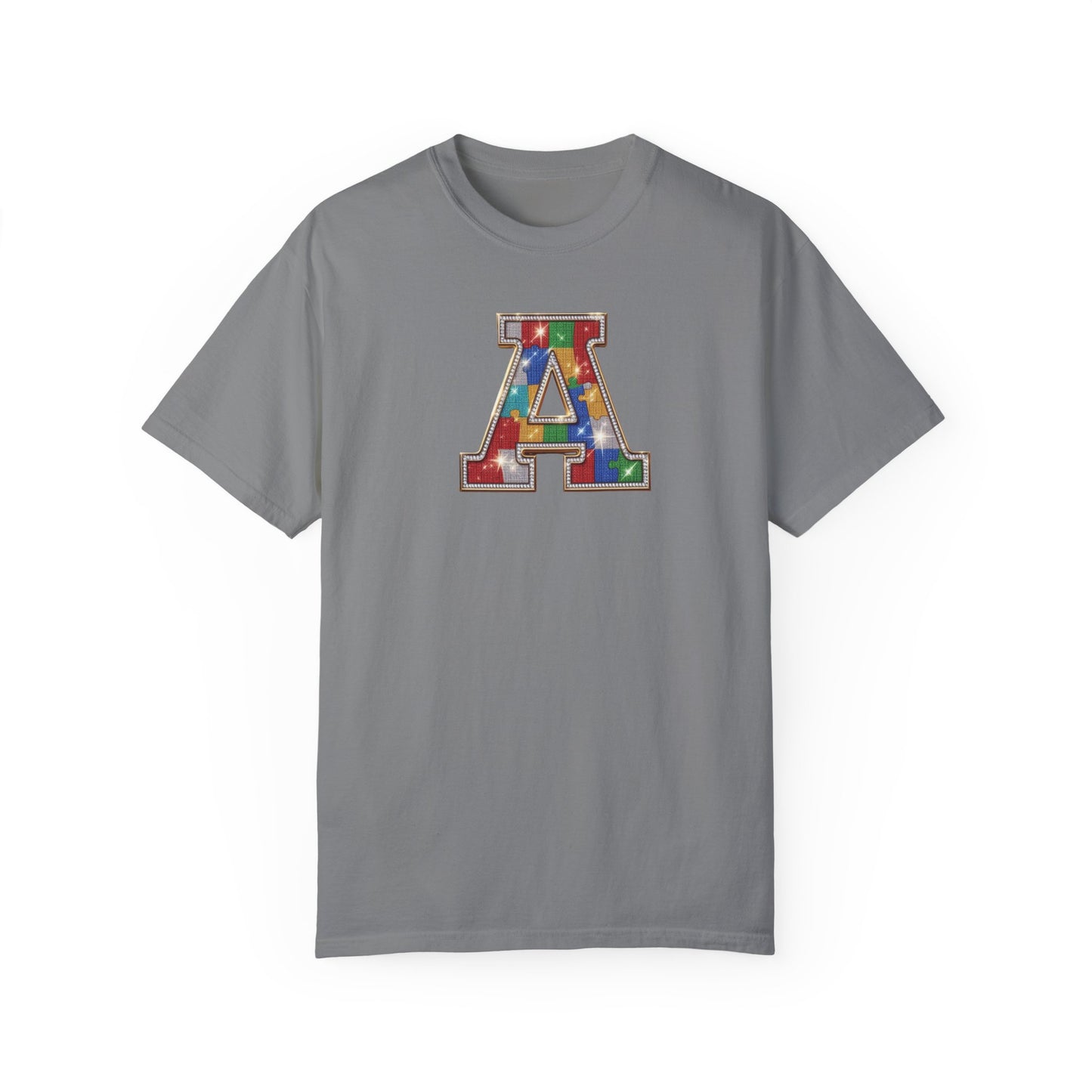 Shine Bright Autism "A" Tee