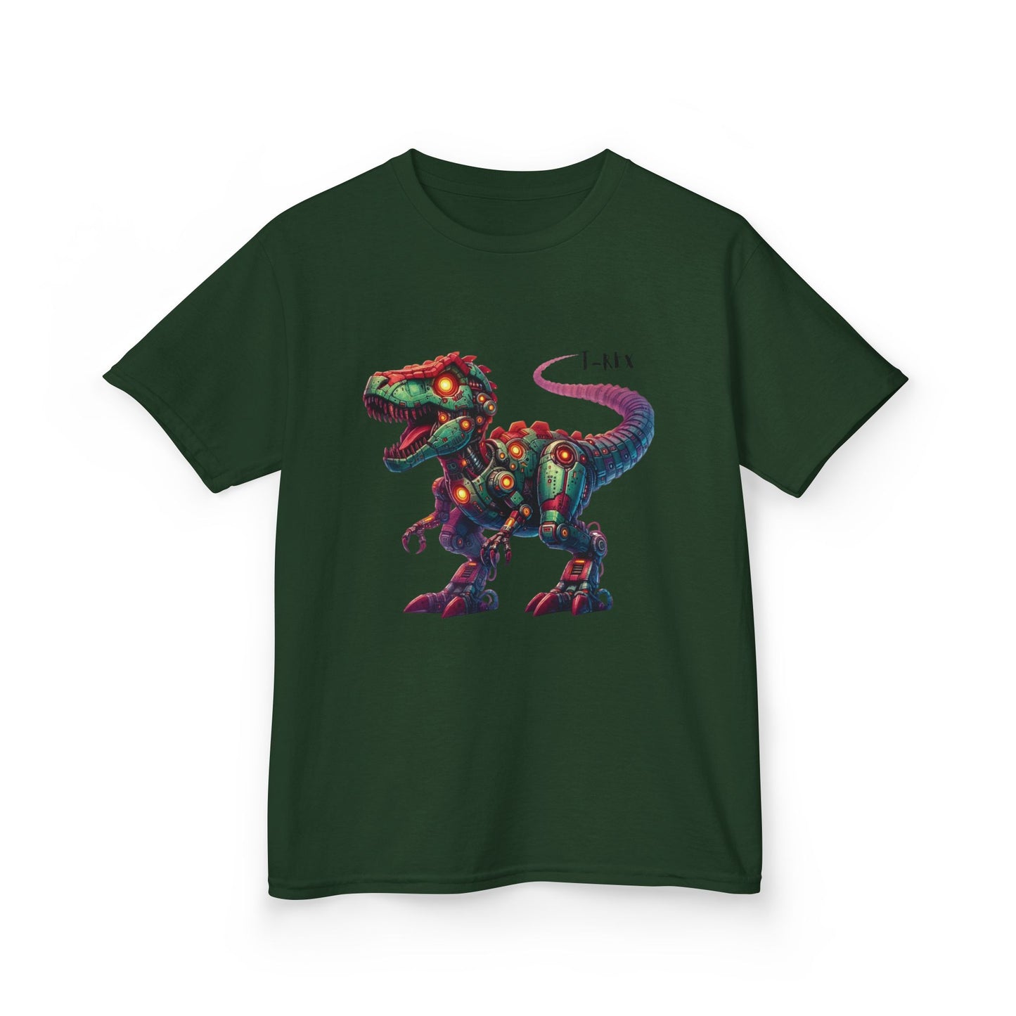 Neon T-Rex Rampage Kids Tee