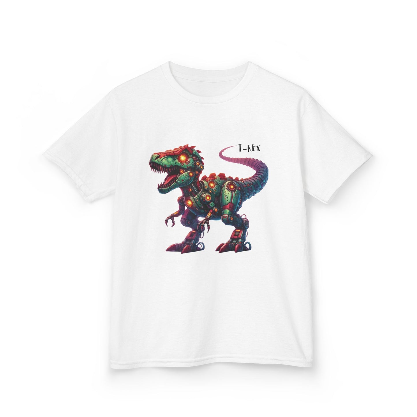 Neon T-Rex Rampage Kids Tee