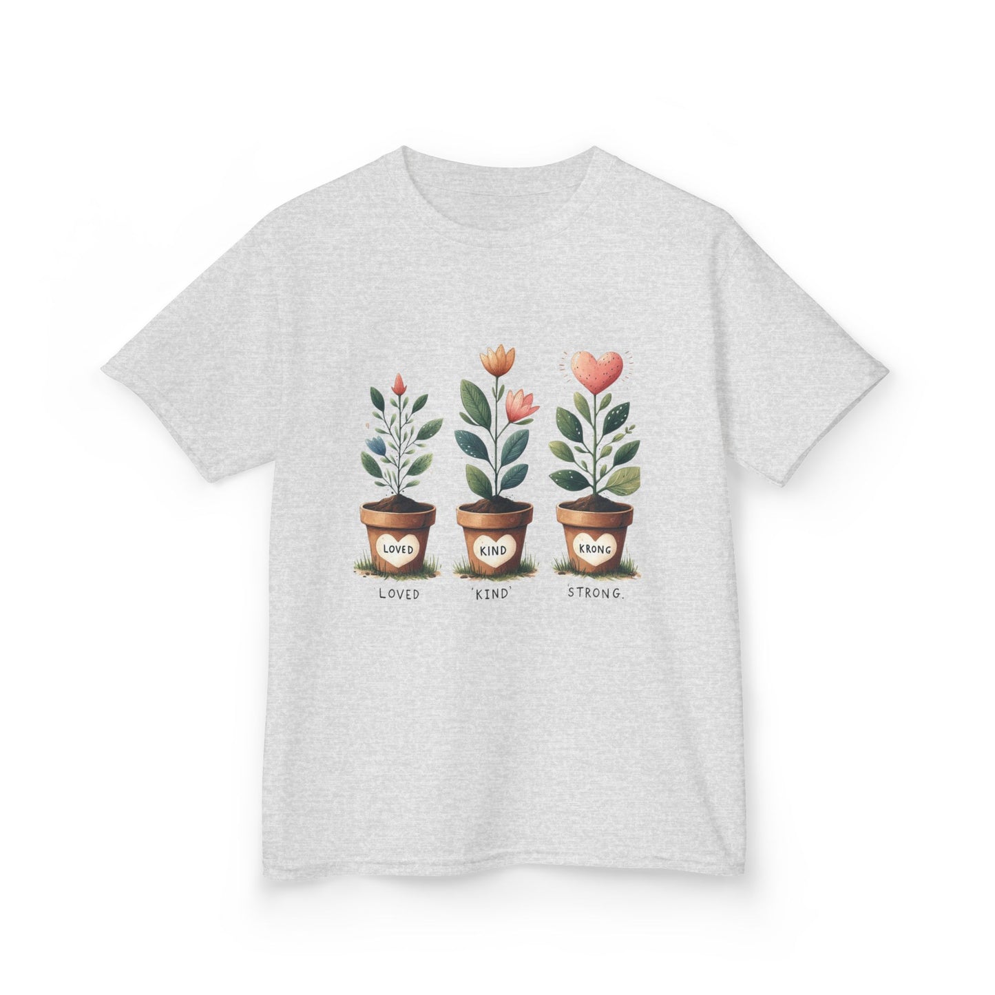 LOVE, KIND and STRONG Kid Tee,