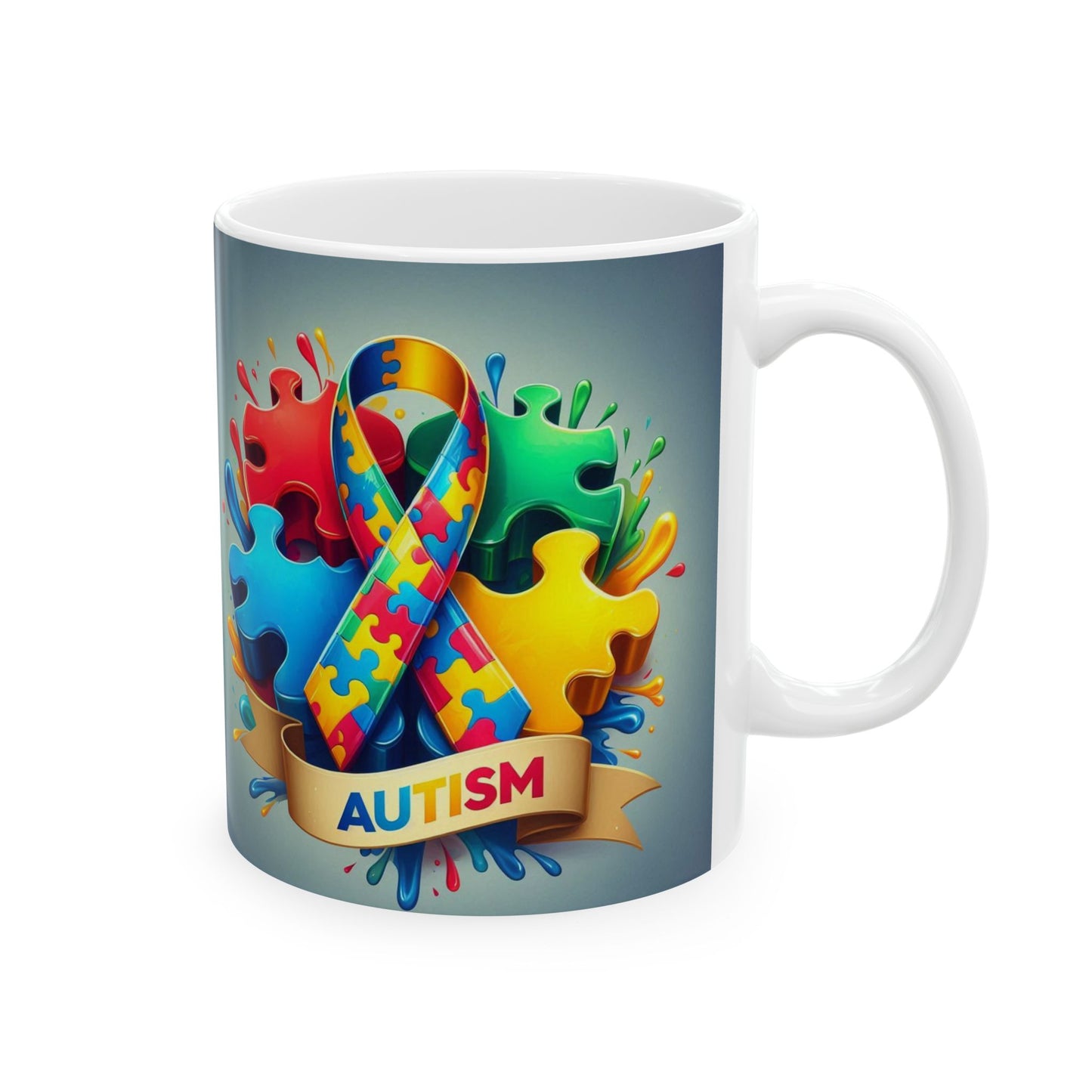 Colorful Autism Awareness Coffee Mug