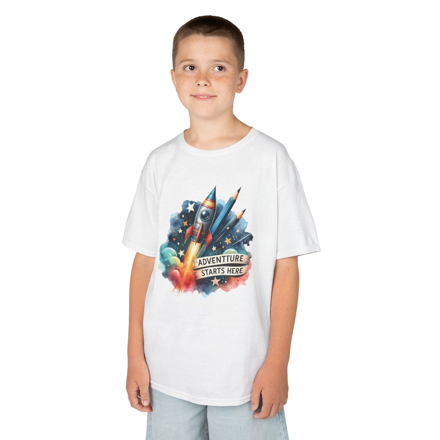 Adventure Start Here Kid's Tee