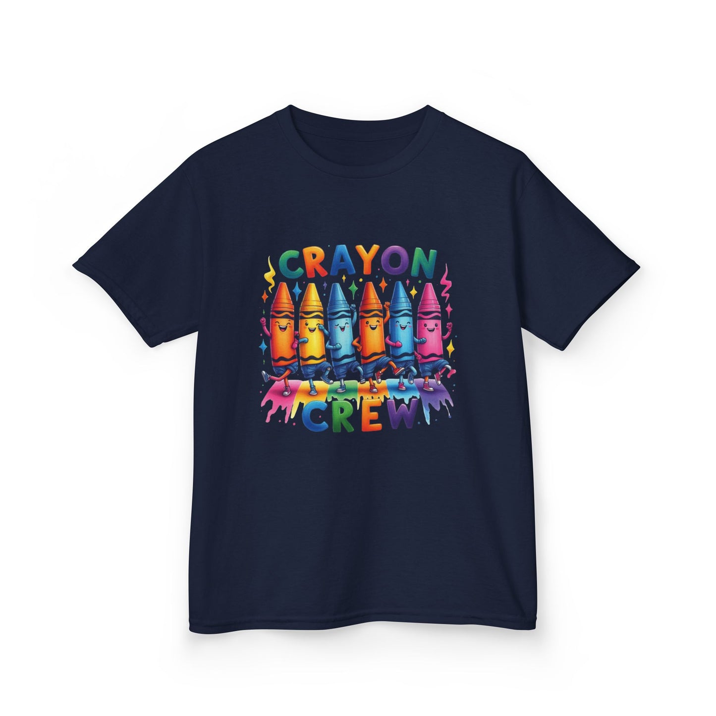 Colorful Kids Crayon Tee
