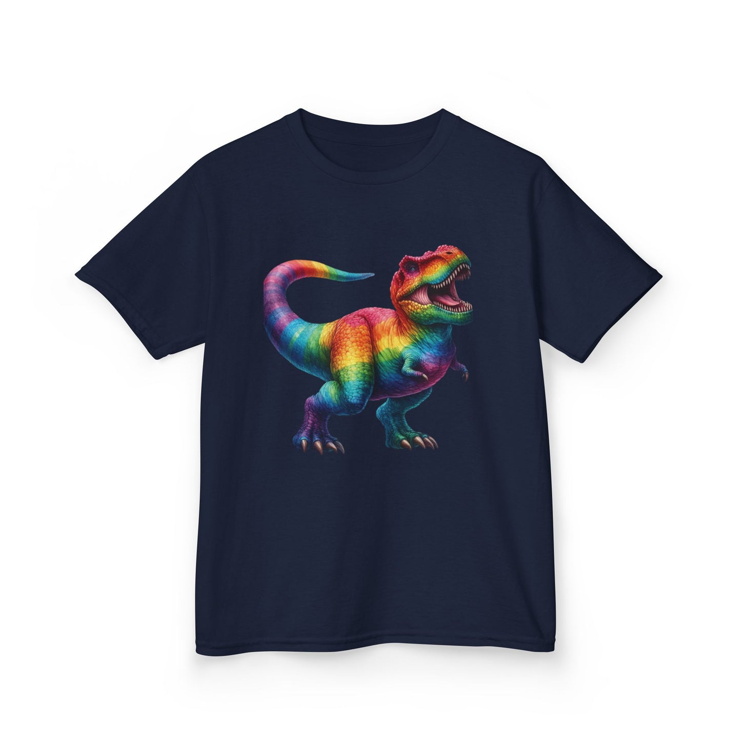 Colorful Dino Power T-Rex Kids Tee