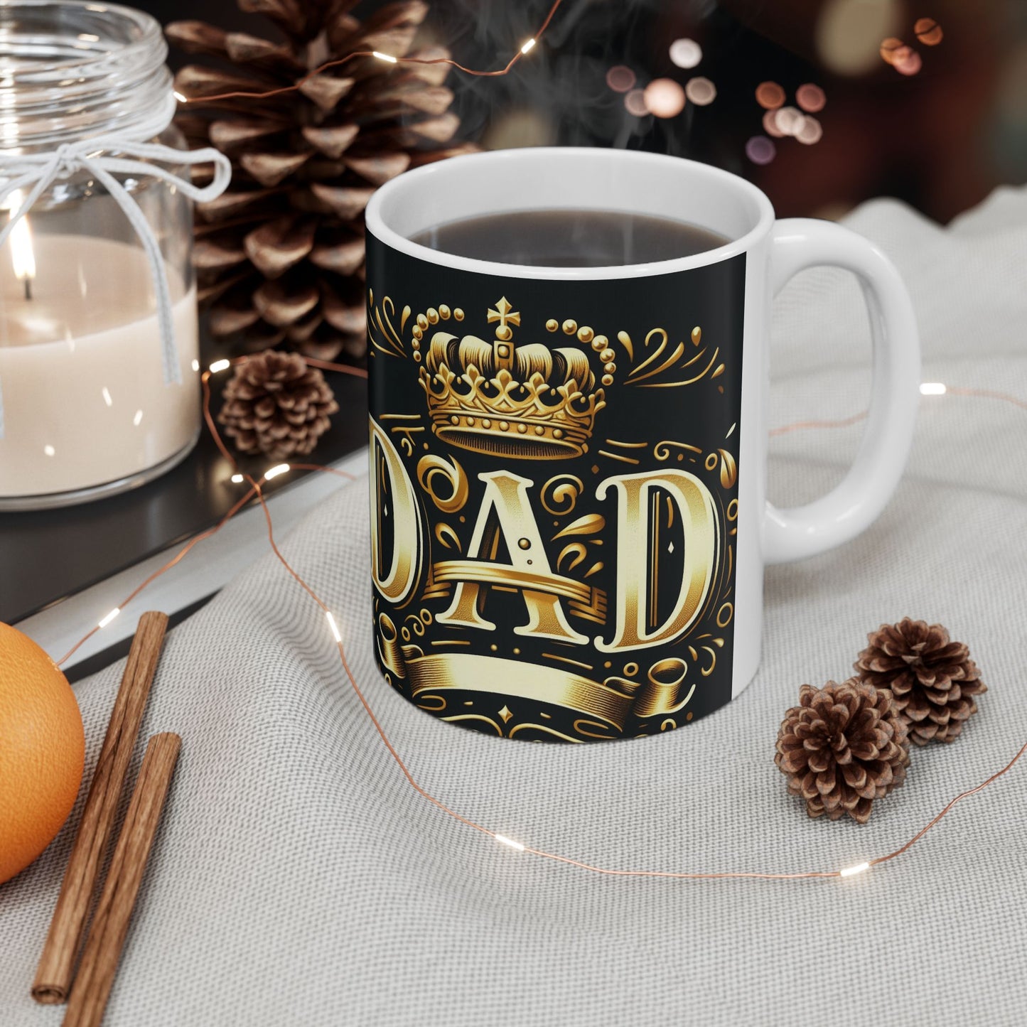 Dad – King of Our Hearts Mug