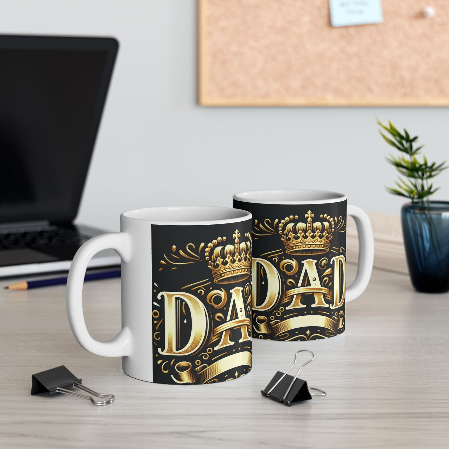 Dad – King of Our Hearts Mug