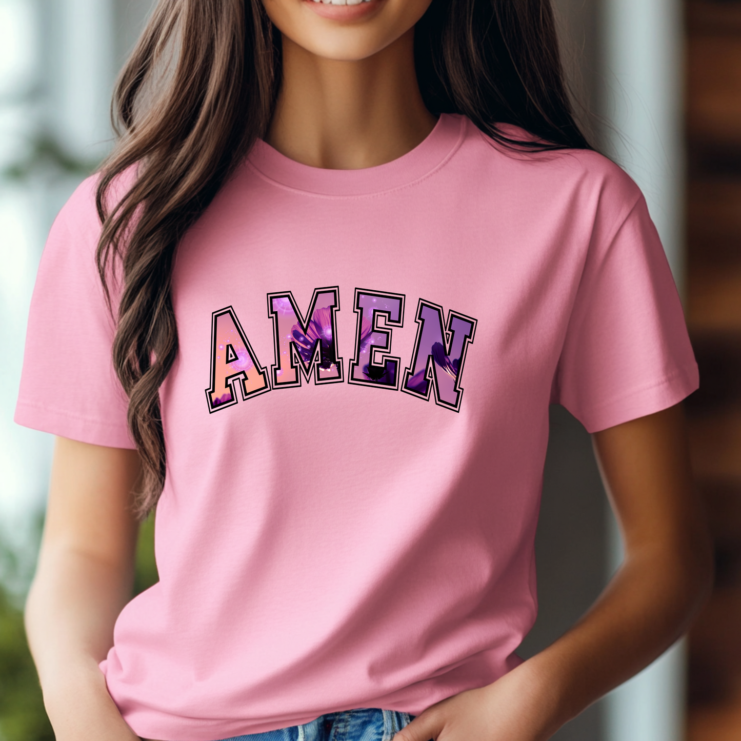 Pink Faith in Motion T-Shirt