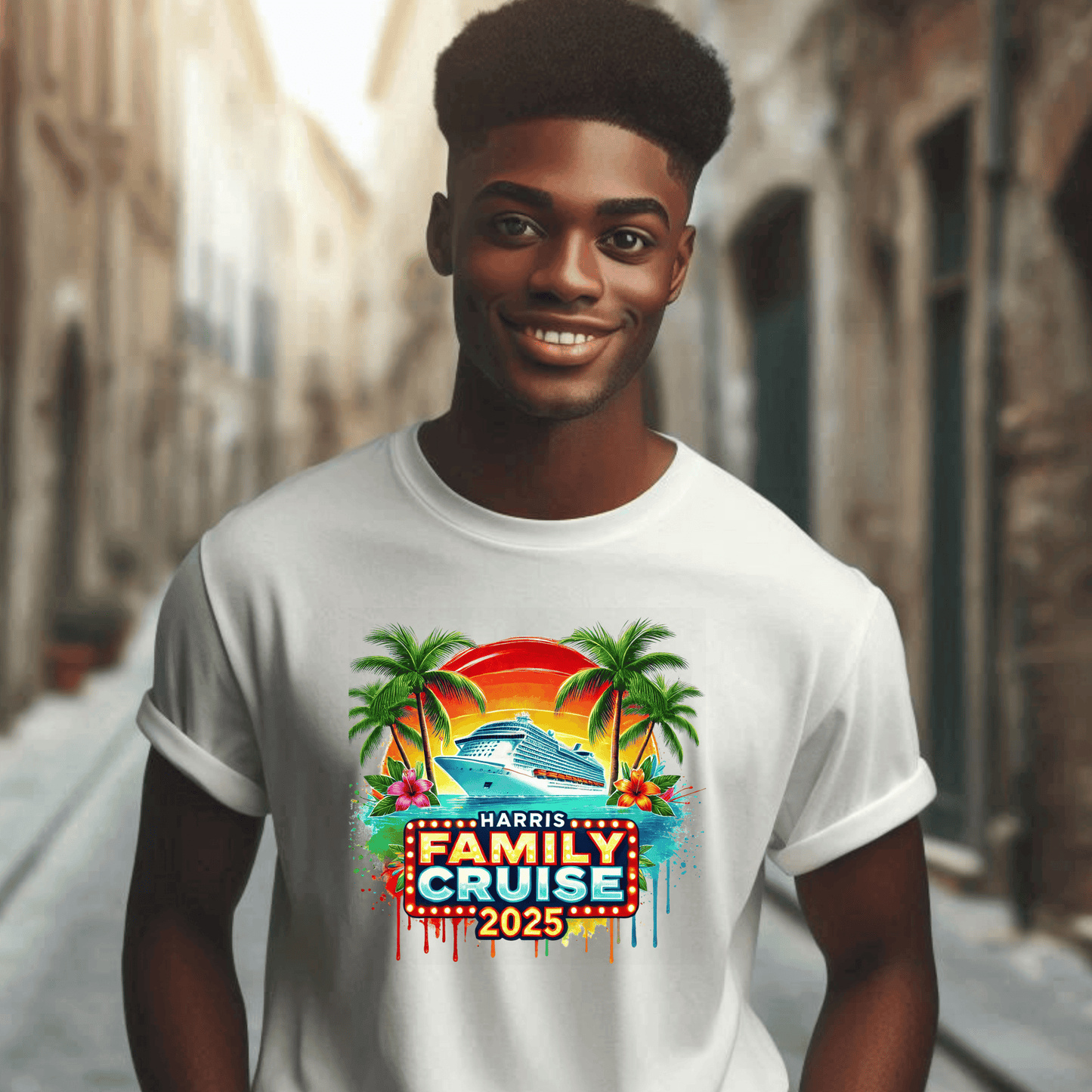 Harris Custom Family Cruise 2025 T-Shirt