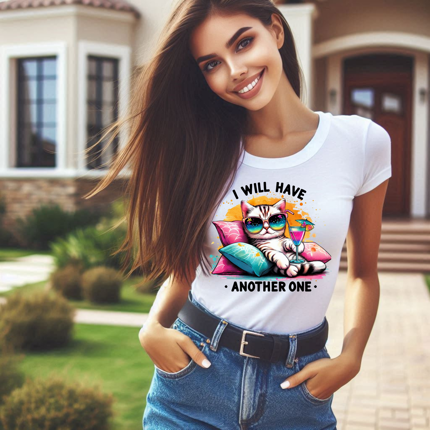 Cat Lover, I will have another Tee