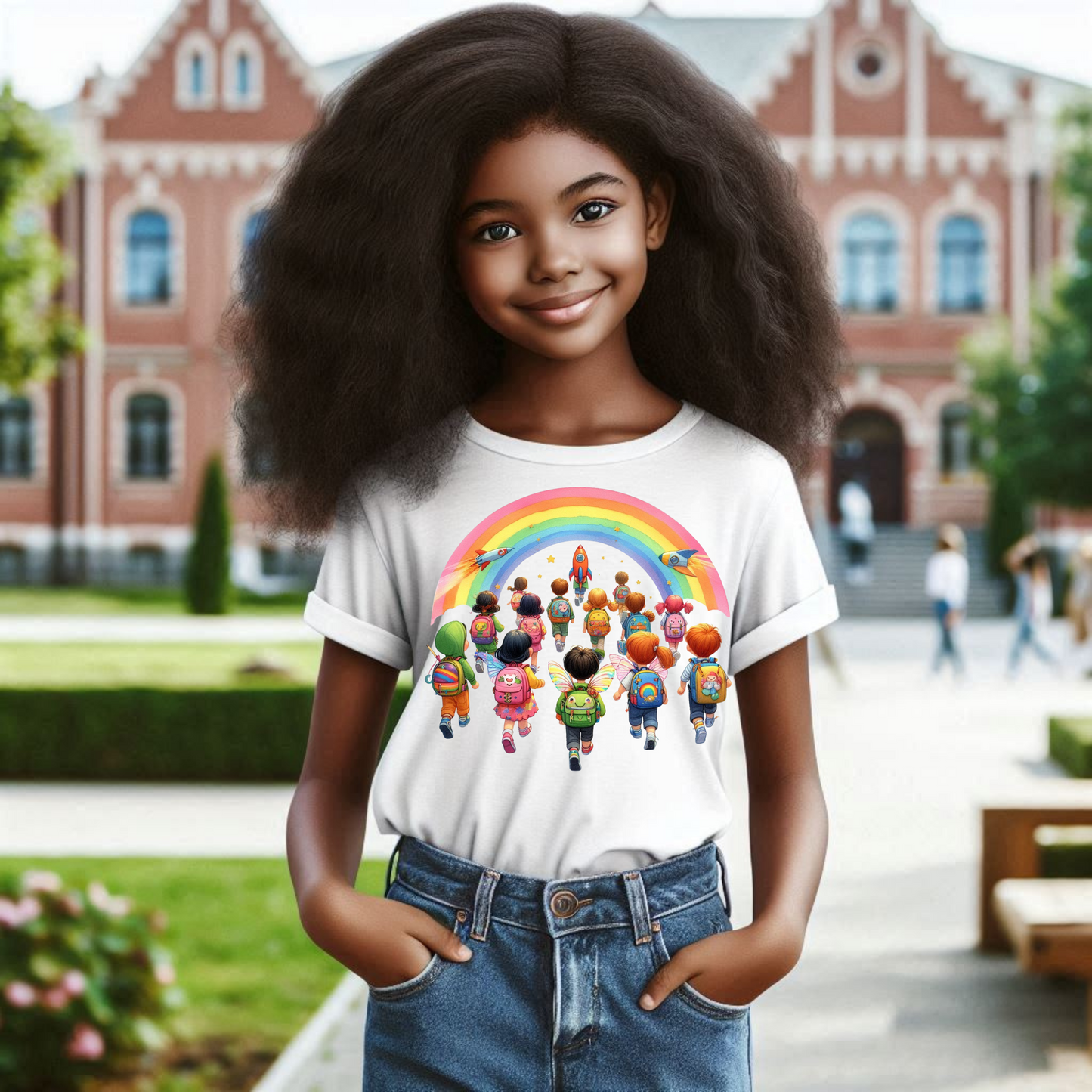 Rainbow Parade Kids Tee