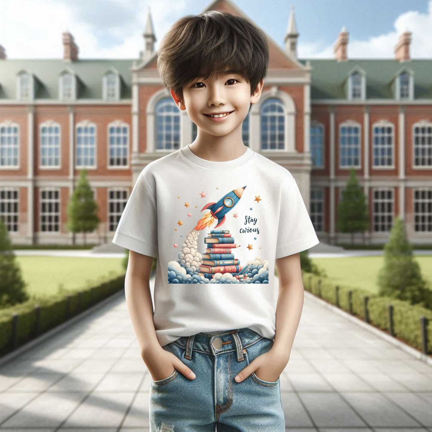 Rocket Book Adventure Kids Tee