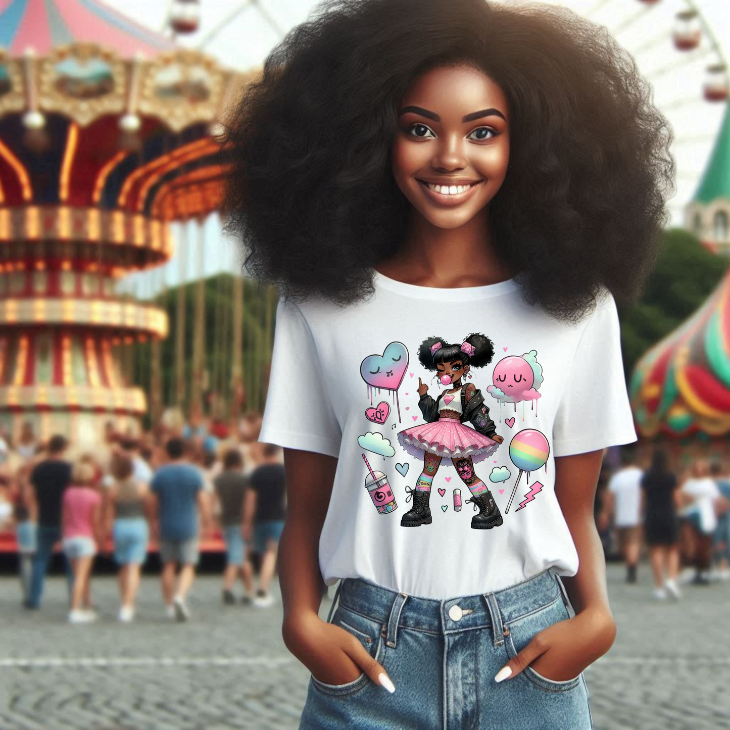 Bubblegum Rebel Tee