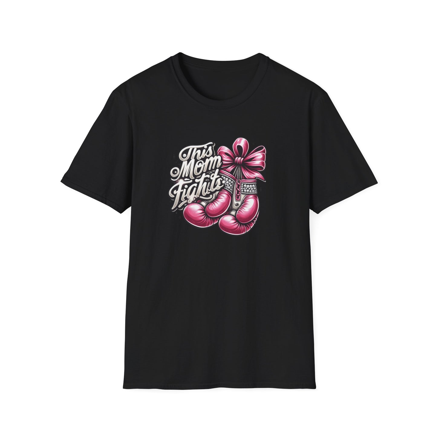 Rhinestone Warrior Mom T-Shirt