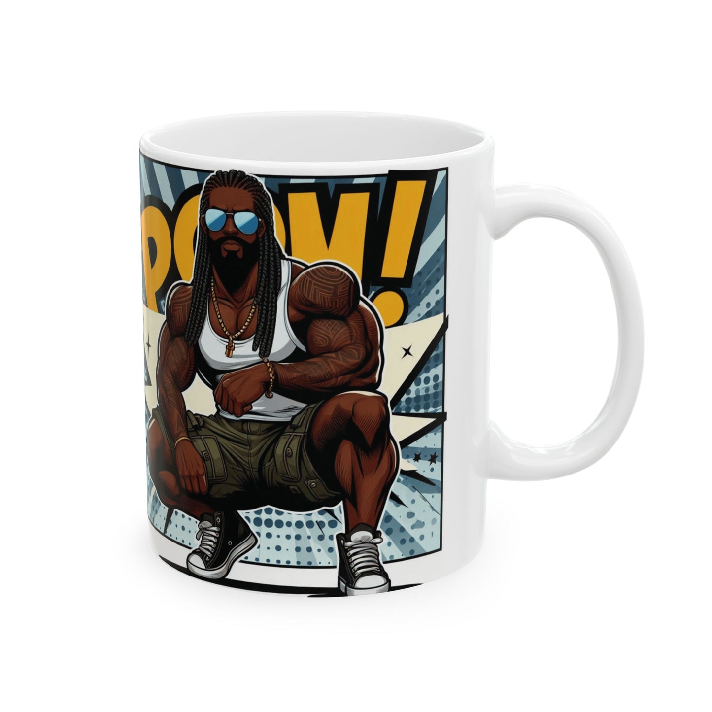 Superbad in Cargo POW! Mug