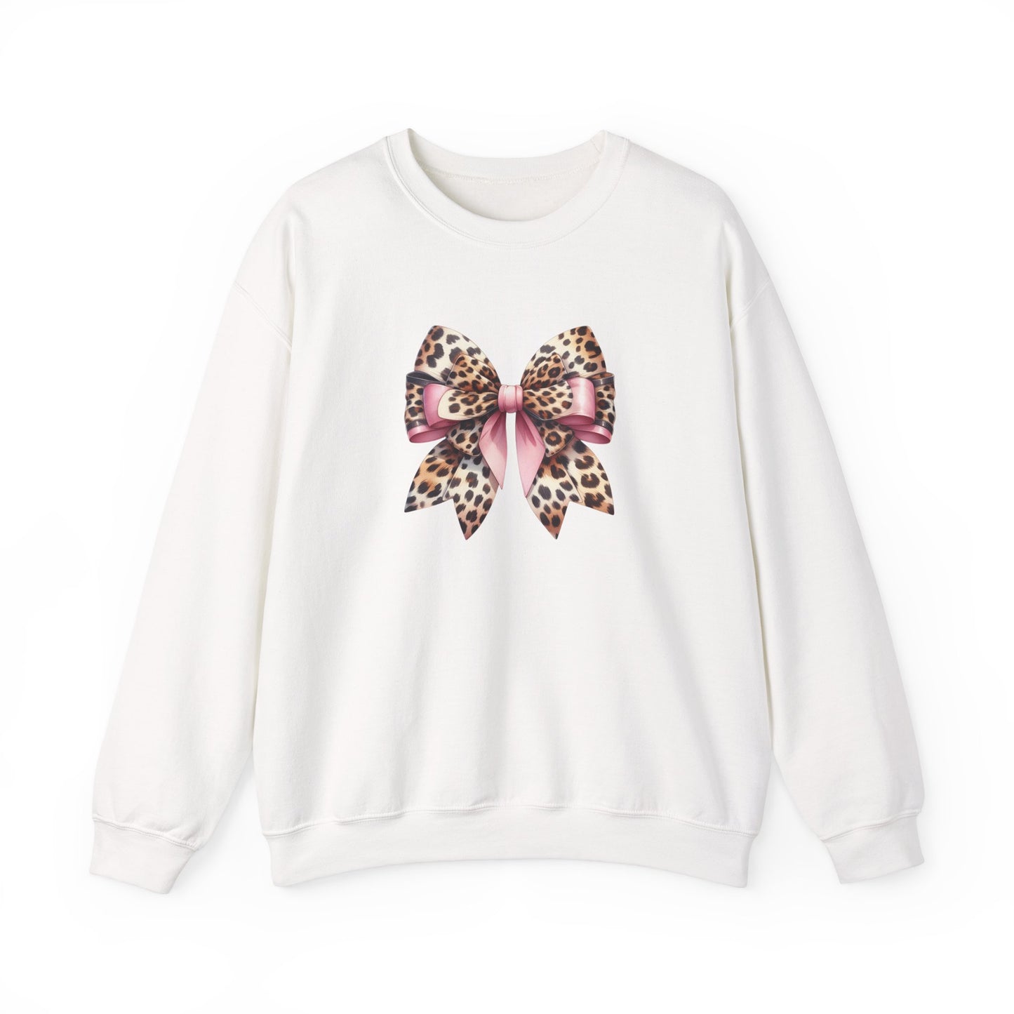 Pink Leopard Fierce & Feminine bow T-Shirt