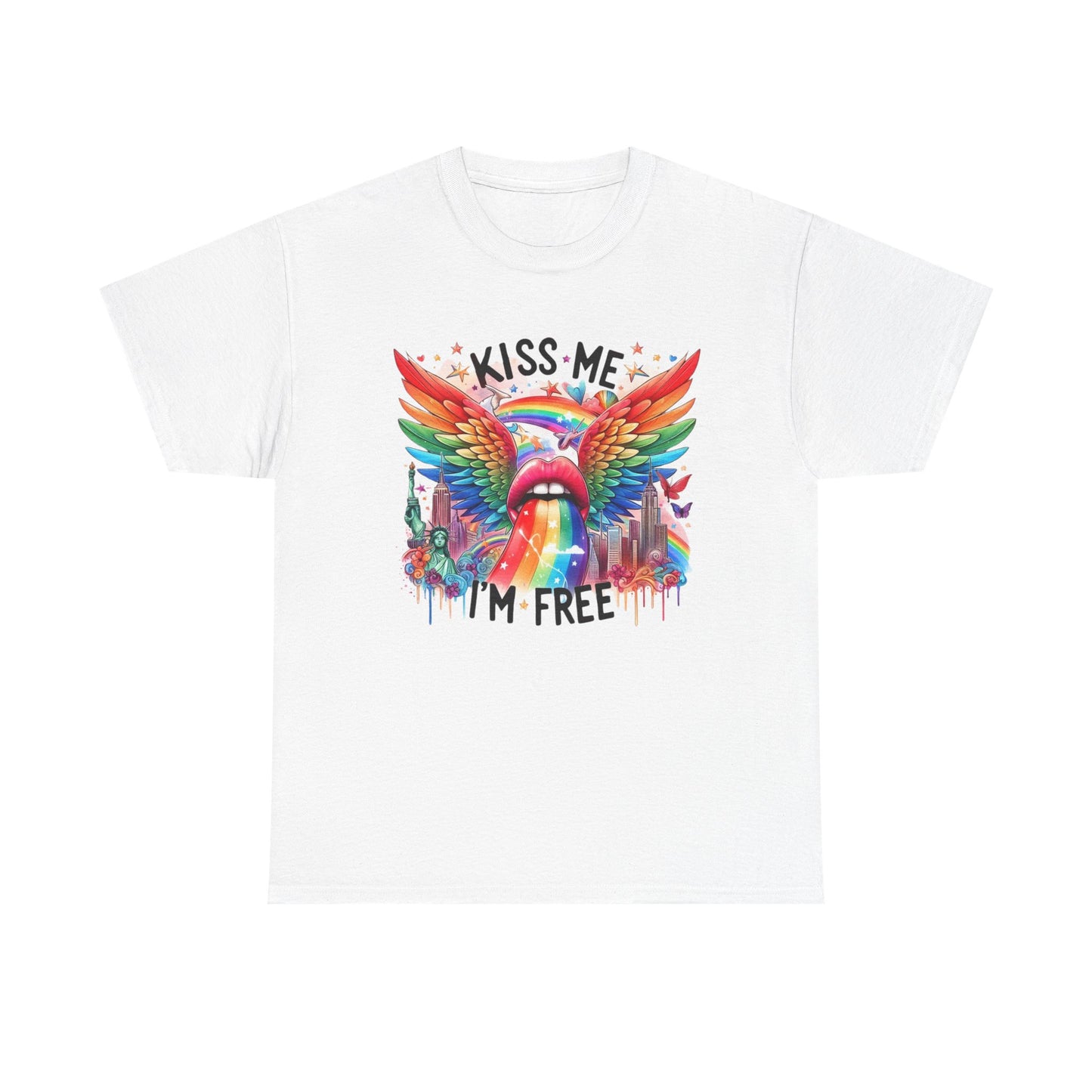 Colorful Freedom Wings T-Shirt