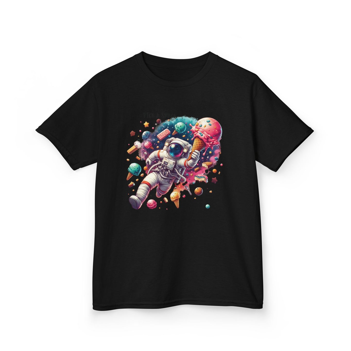 SPACE ICE CREAM Astronaut Kids Tee,