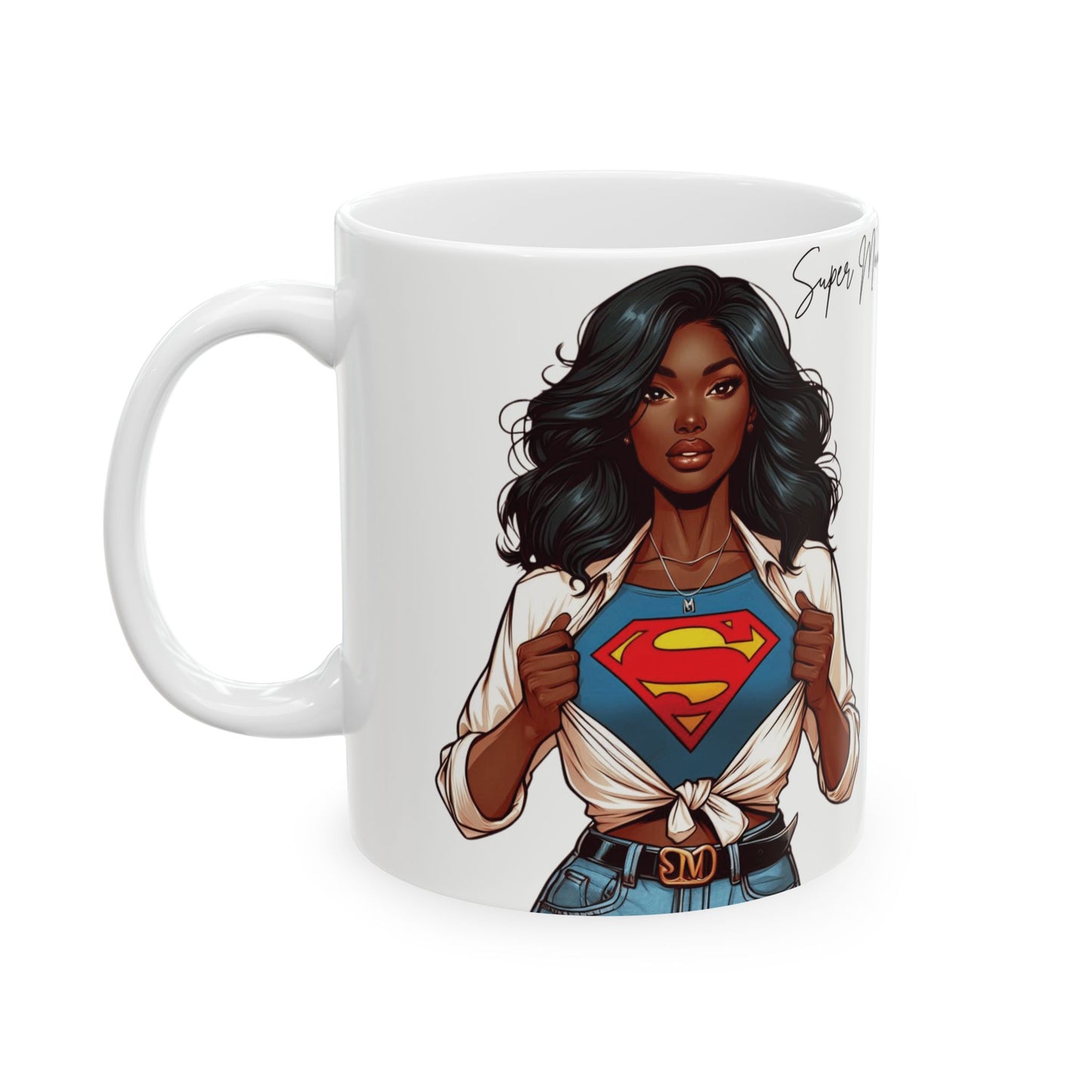 Empowering Super Mom  Mug