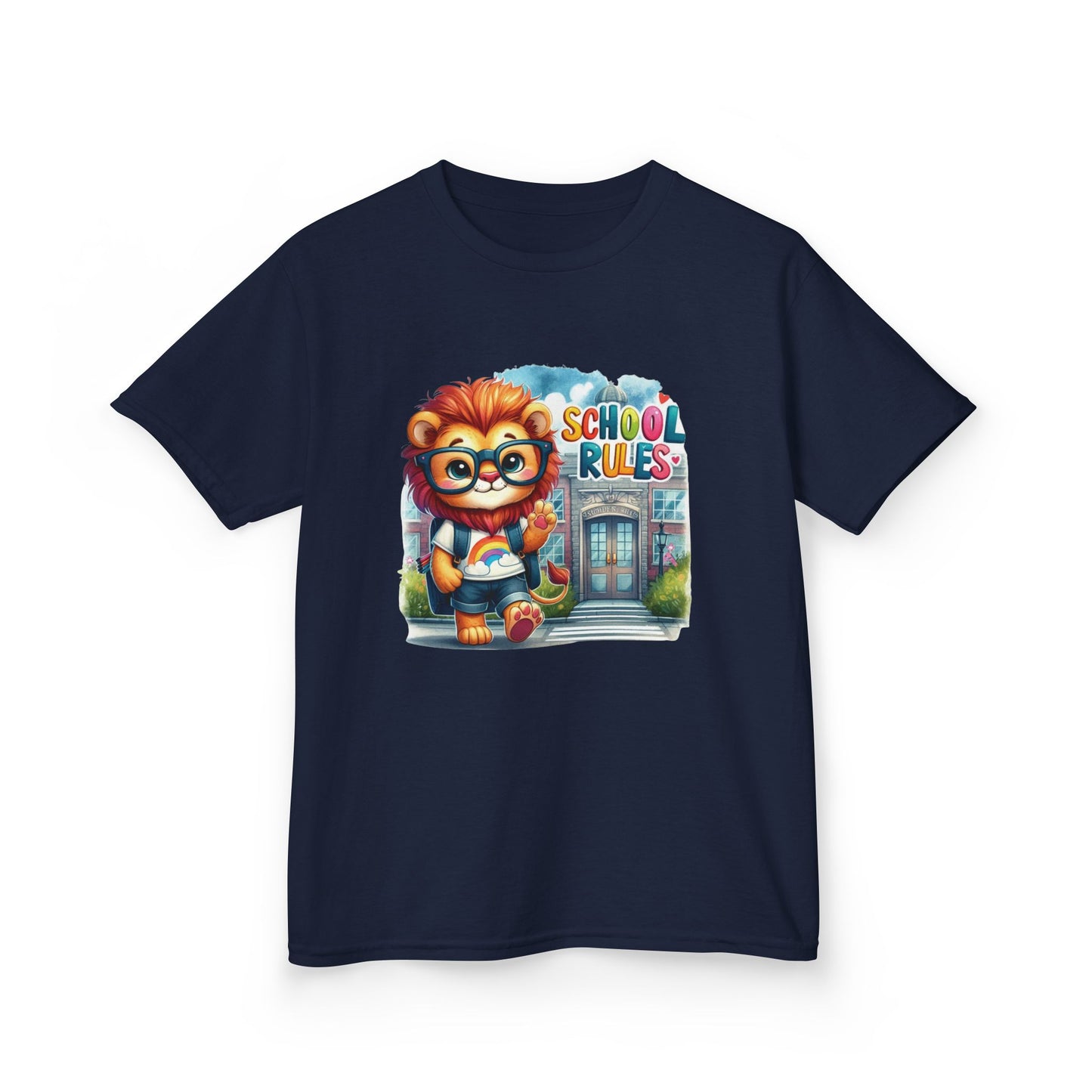 Cute Kids School Rules Tee