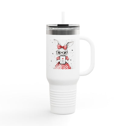 "Caught You Looking" Bunny Travel Mug