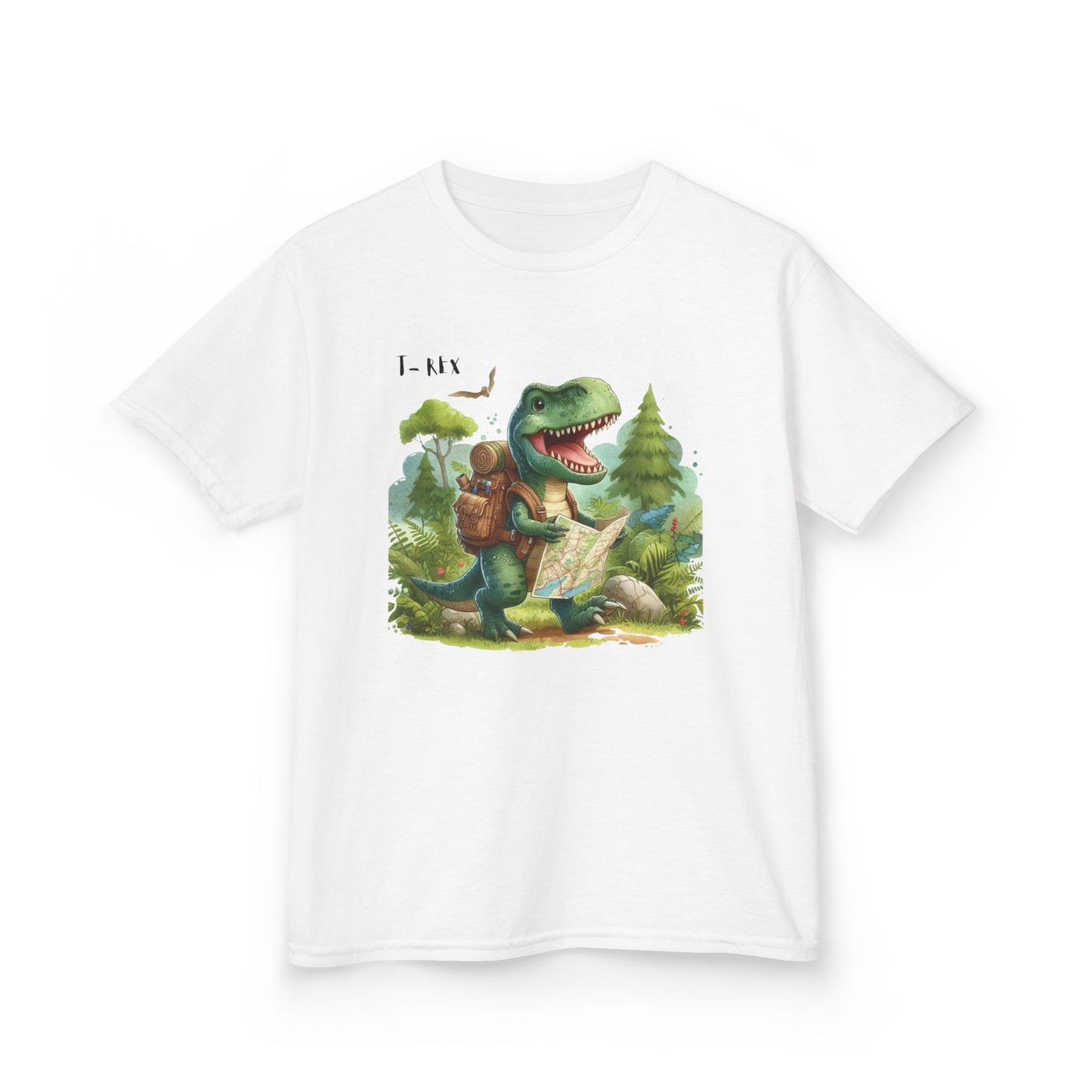The Adventurer Rex the Dinosaur Kids Tee
