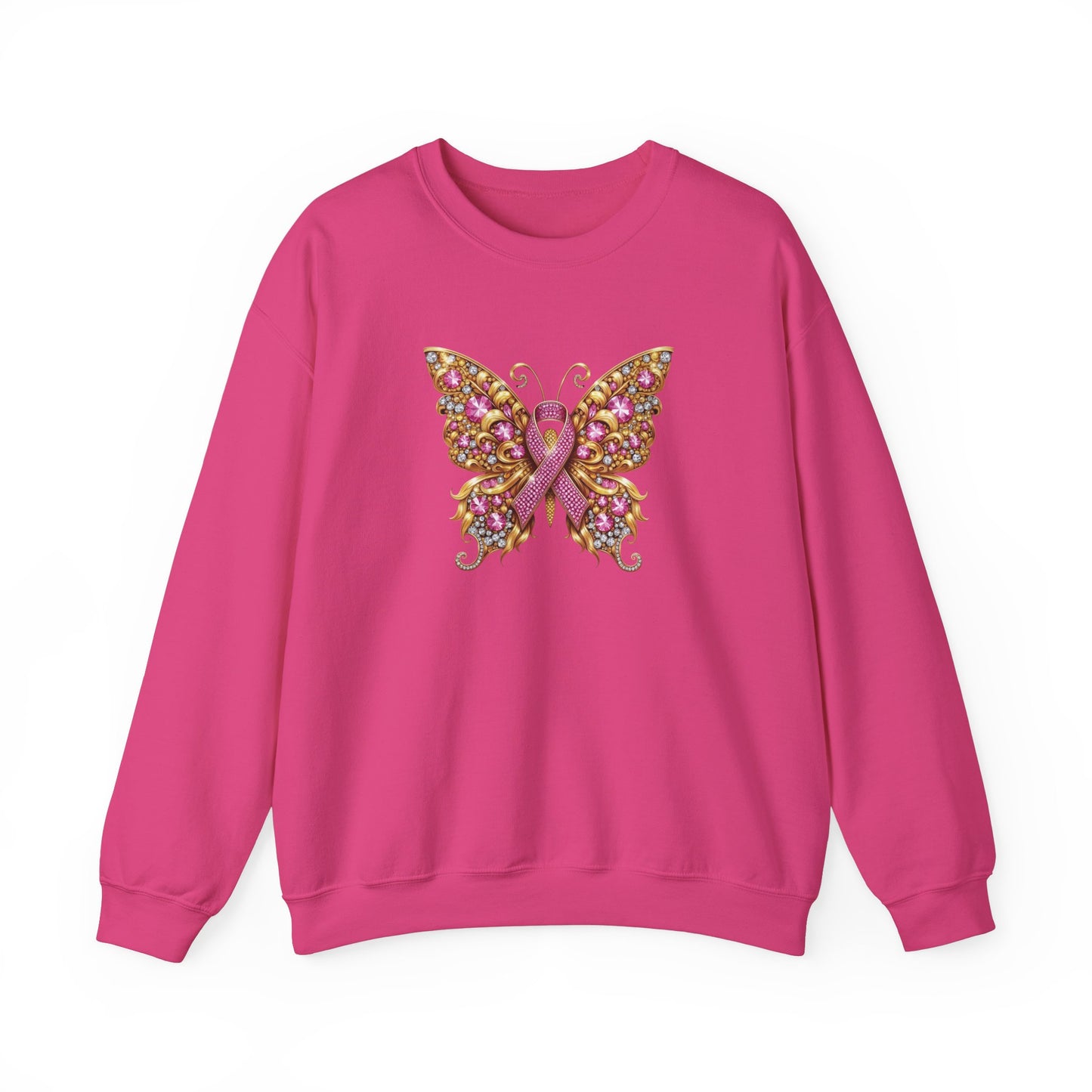 Pink Butterfly Awareness Sweatshirt