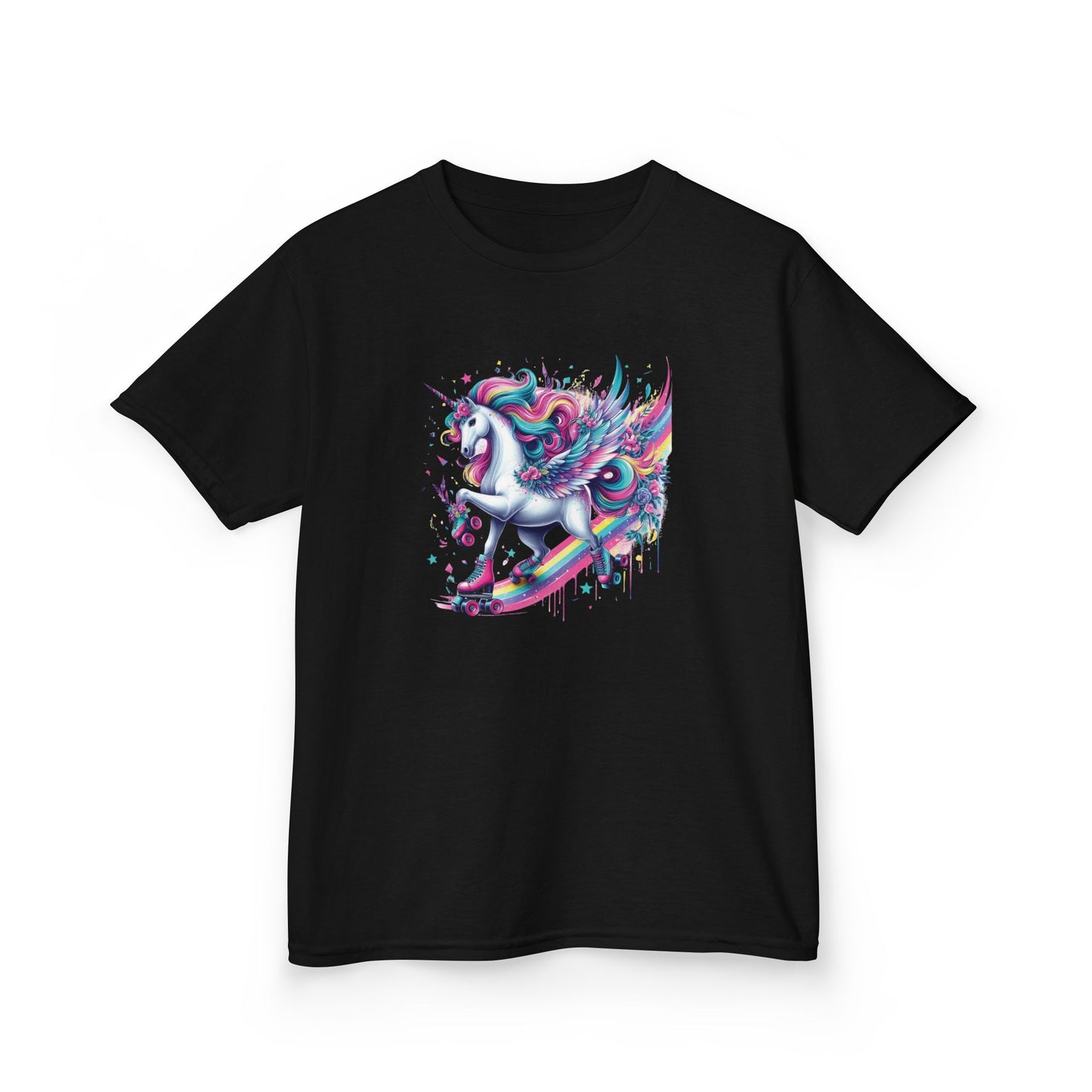 Rollin’ Through Rainbows Kids Tee