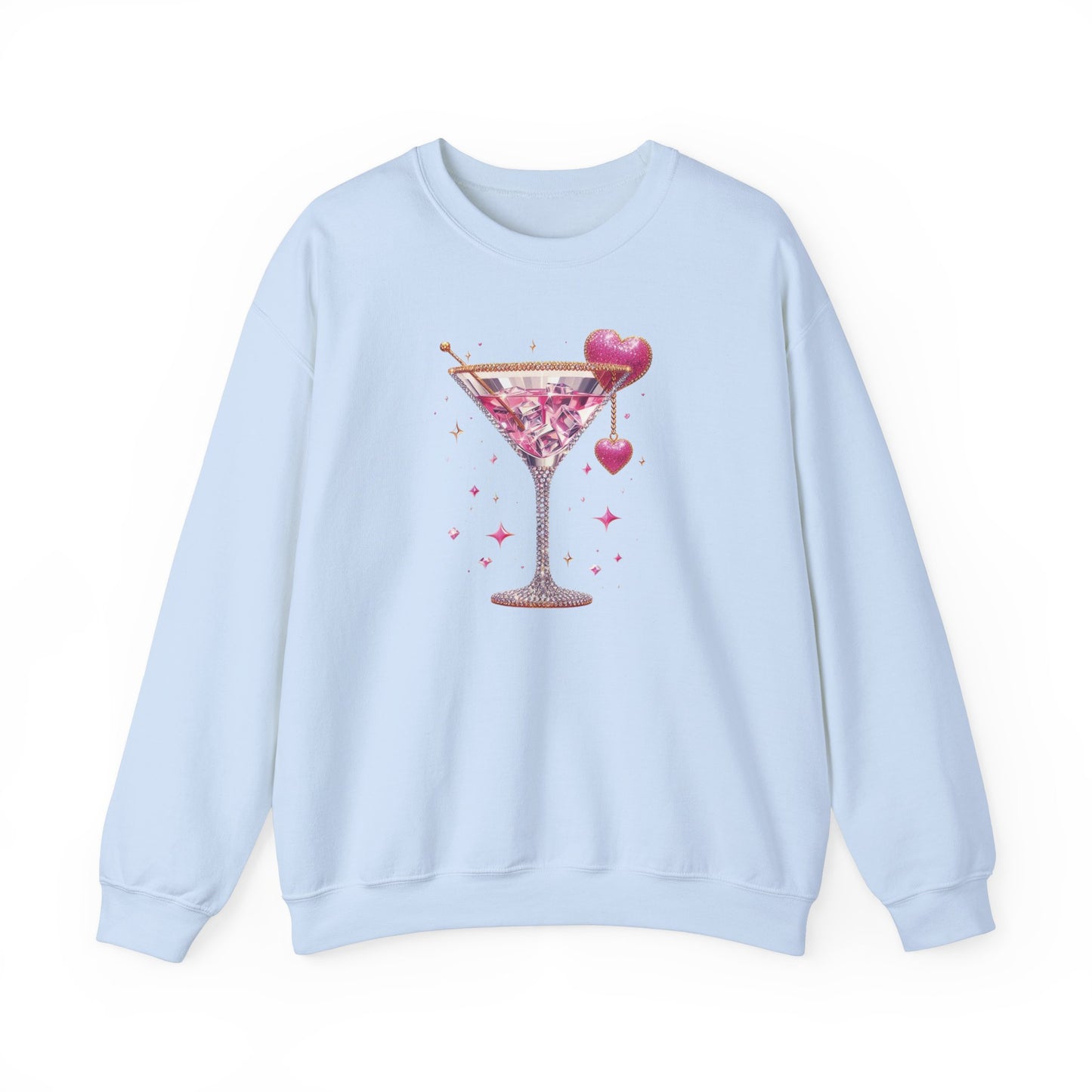 "Sparkle & Sip – Glam Cocktail" Sweatshirt