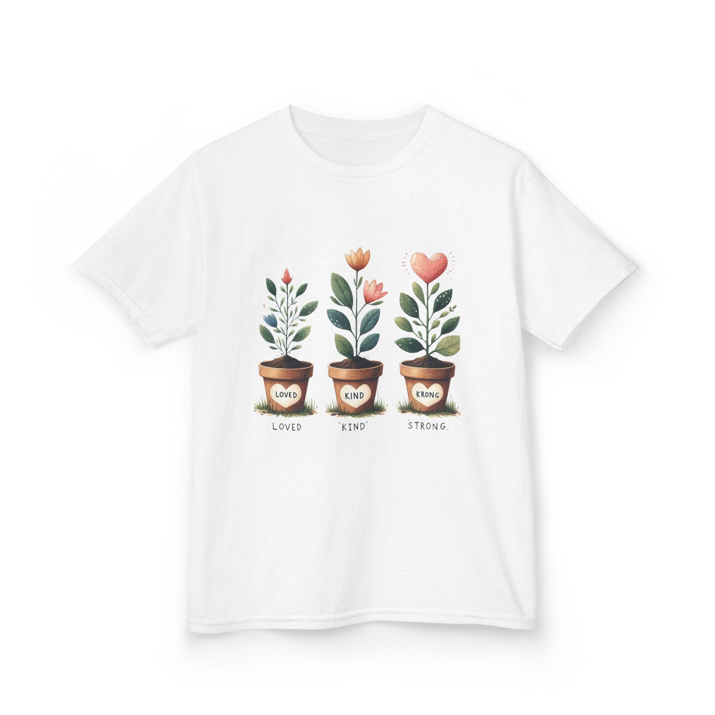LOVE, KIND and STRONG Kid Tee,