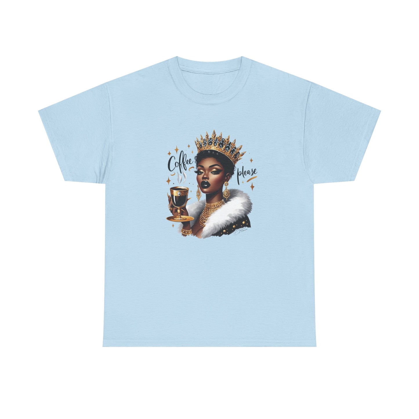 Queen of Caffeine Tee
