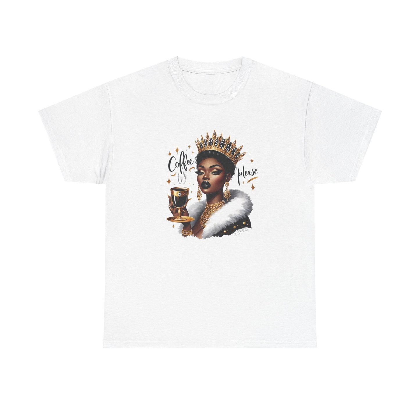 Queen of Caffeine Tee