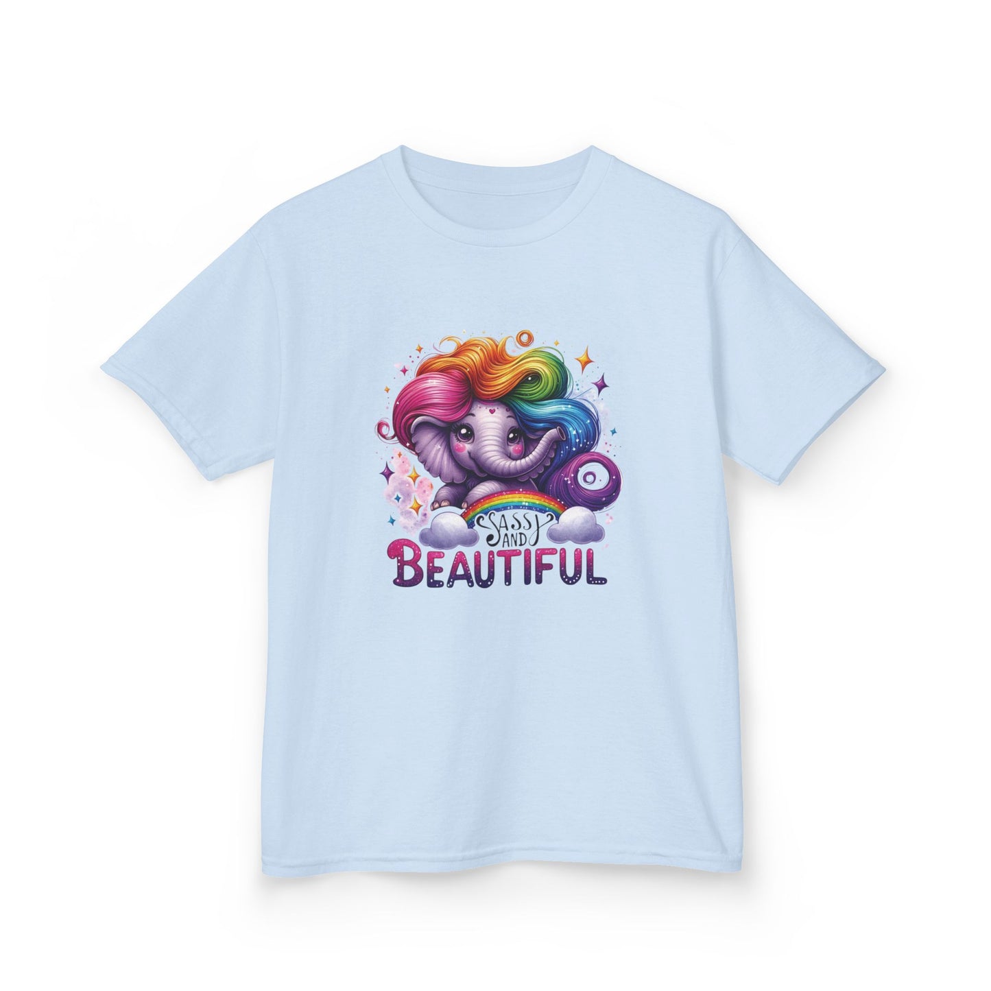 Rainbow Spirit Elephant Kids Tee