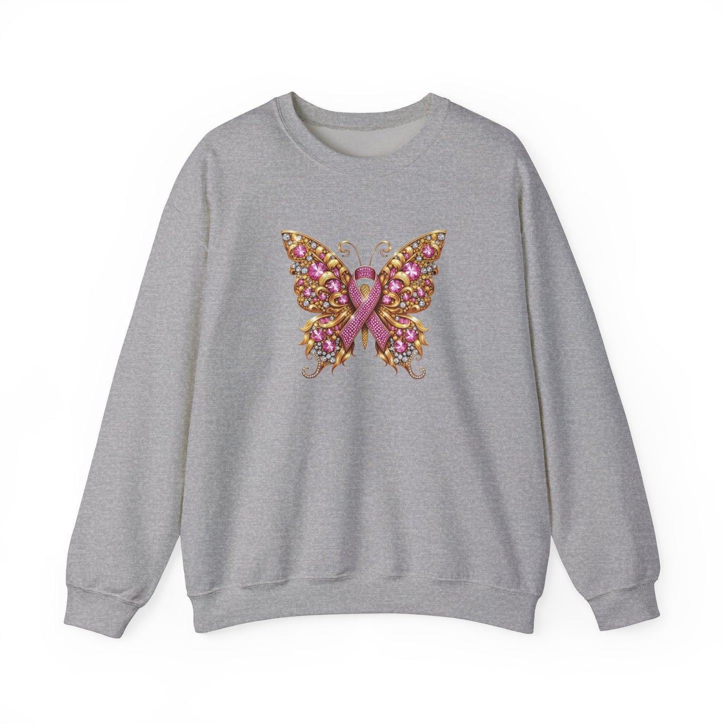 Pink Butterfly Awareness Sweatshirt