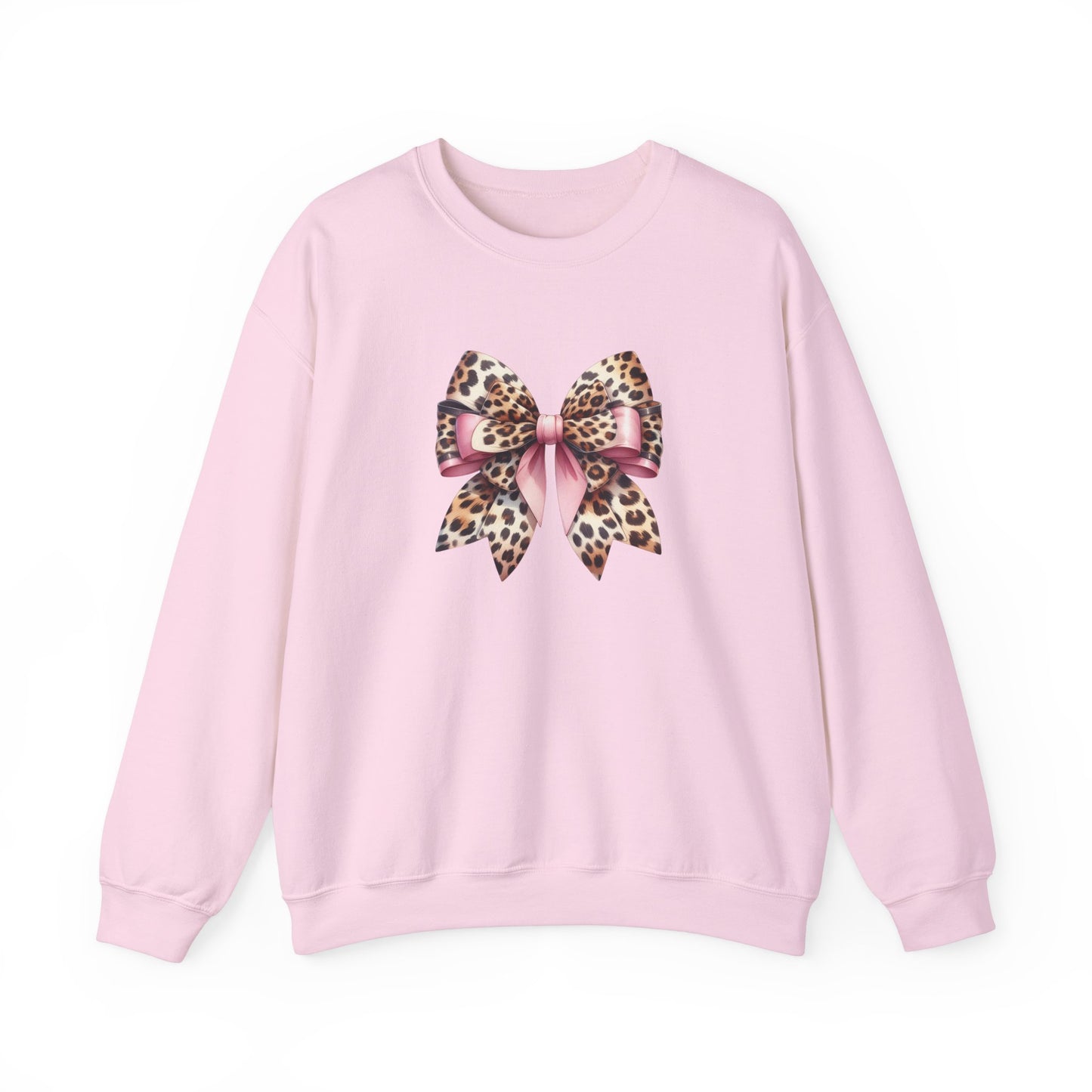 Pink Leopard Fierce & Feminine bow T-Shirt
