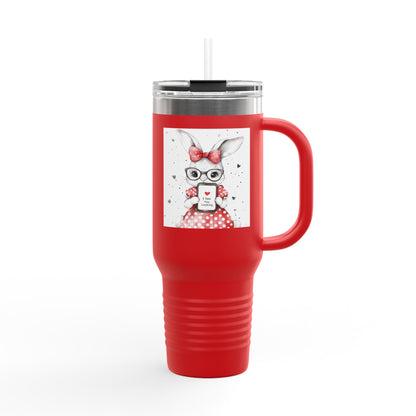 "Caught You Looking" Bunny Travel Mug