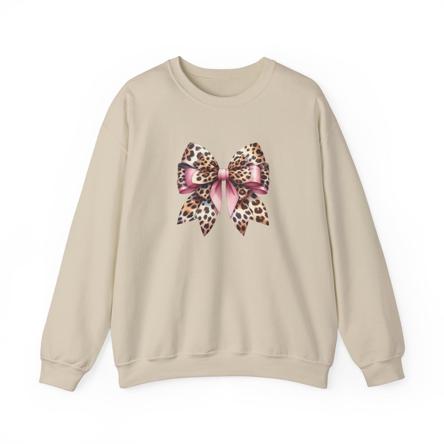 Pink Leopard Fierce & Feminine bow T-Shirt