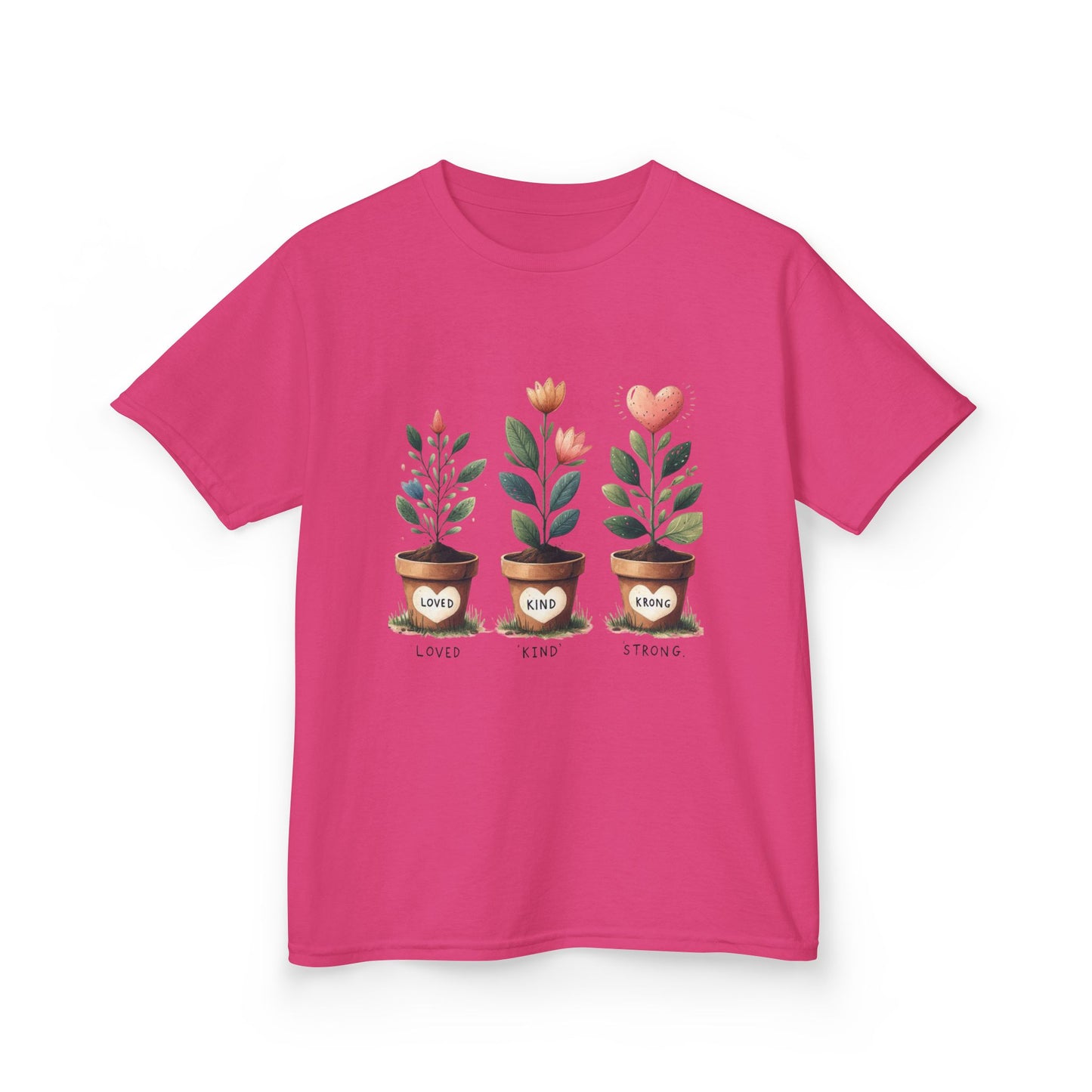 LOVE, KIND and STRONG Kid Tee,